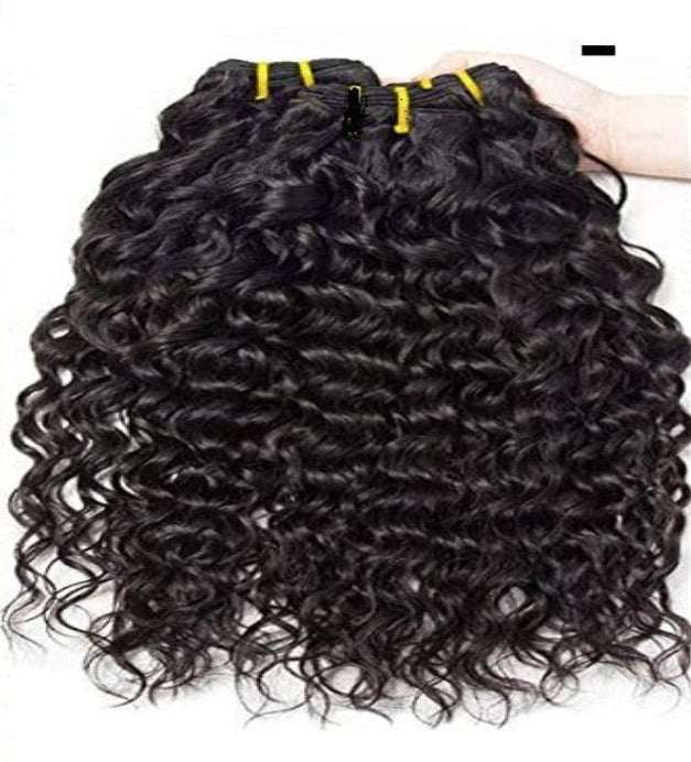 Brazilian Hair Wavy Natural Color Hand Tied Weave